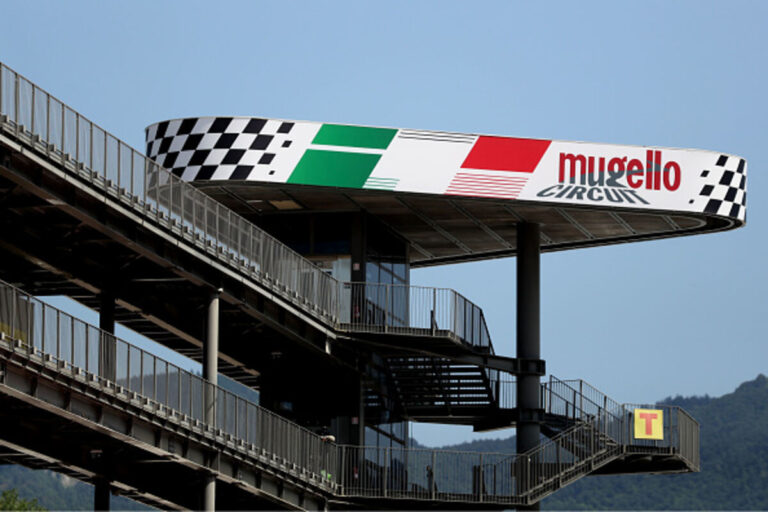 SCARPERIA, ITALY - JUNE 19: Paddock scenes ahead of the MotoGP of Italy at Mugello Circuit on June 19, 2025 in Scarperia, Italy. (Photo by Gold & Goose Photography/Getty Images)